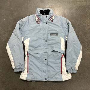 Vintage Colmar Ski Jacket Size 48 Italy Hooded Belted Snowboard Y2K